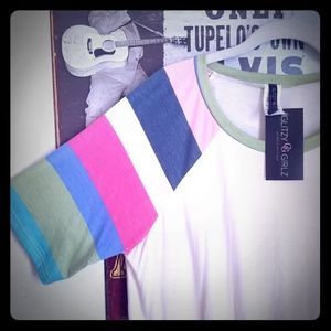 Glitzy Girlz CrewNeck Top